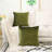 Solid Velvet Reversible Pillow Cover-2046555344-2044397496