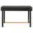 Black 2-Drawer Vanity Desk Makeup Table For Bedroom