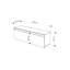  Modern Tv Stand Up To 40" Tvs With Soft-close Drop-down Door-991921481