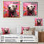 Artistique, loutre rose aquatique-646956253-646956229