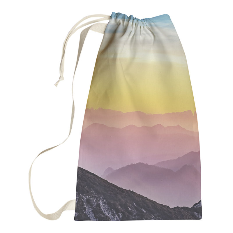 Fabric Laundry Bag with Handles, Small ( 64" H x 20" W x 1.5" D)