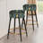 Ensemble de 2 tabourets de bar Art Deco