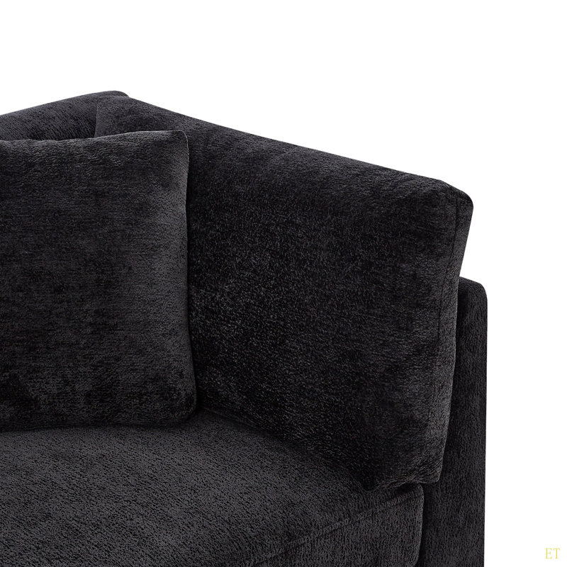 Canapé 83,50 po, Black