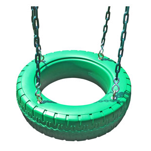 Creative Playthings Plastic Tire Swing with Chains