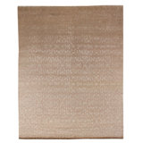 Metro-Velvet Ikat Area Rug in Ivory/Beige