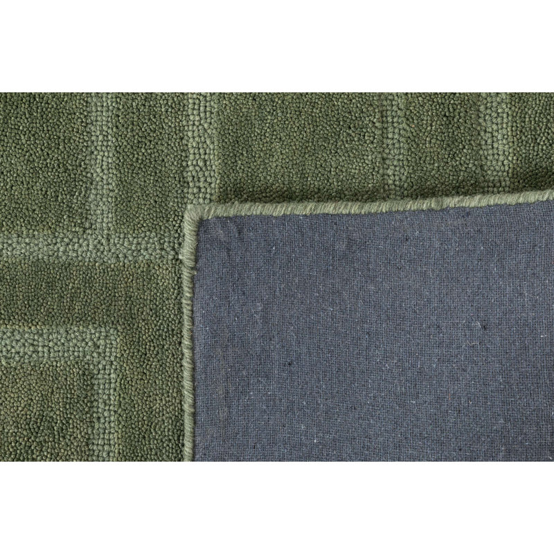 Verde Hand Tufted Wool Indoor Rug, Rectangle 8'9" x 11'9"