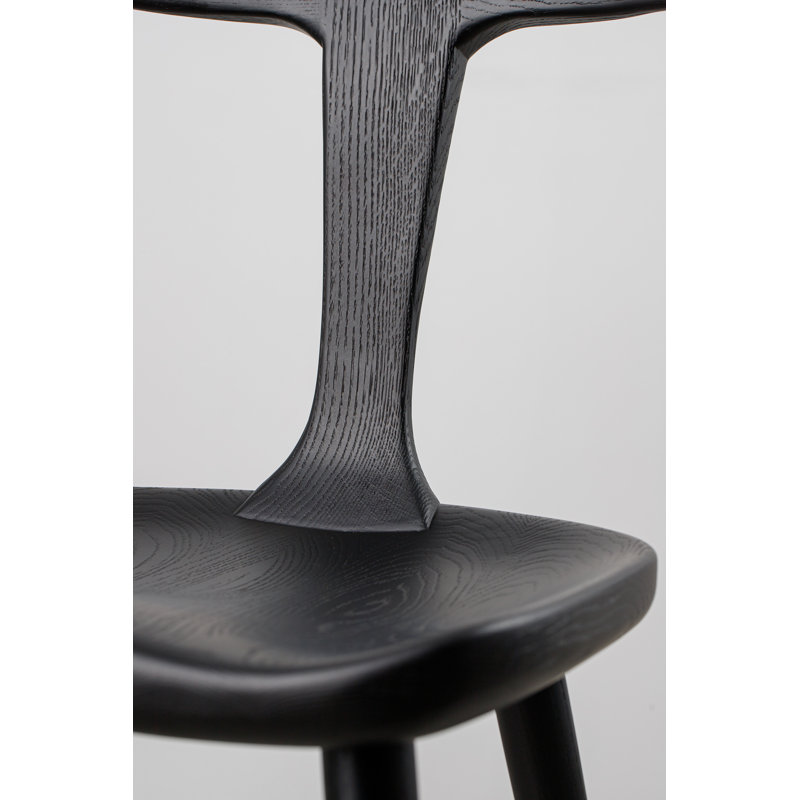 Anvil Dining Chair, Matte Black
