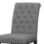 Chaise d'appoint capitonnée Jackye avec garniture cloutée-888591514-888591515