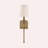 Dewayne 1-Light Metal Wallchiere with Linen Shade-1248966270-1312176422