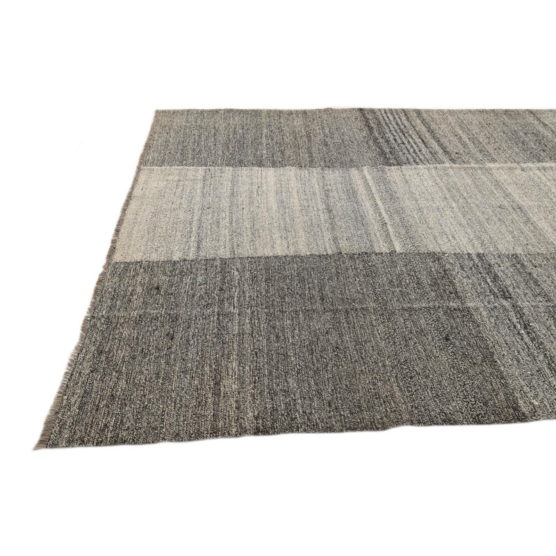 Orta Black and White Rug
