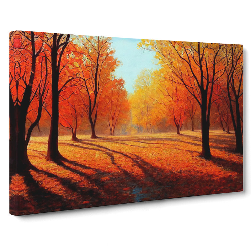 Autumn Forest Vol.1 - Wrapped Canvas, 35cm H x 50cm W x 3cm D