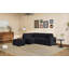 Sleeper Sectional Sofa, L-Shape Corner Couch Sofa-Bed With Storage Ottoman-85925157