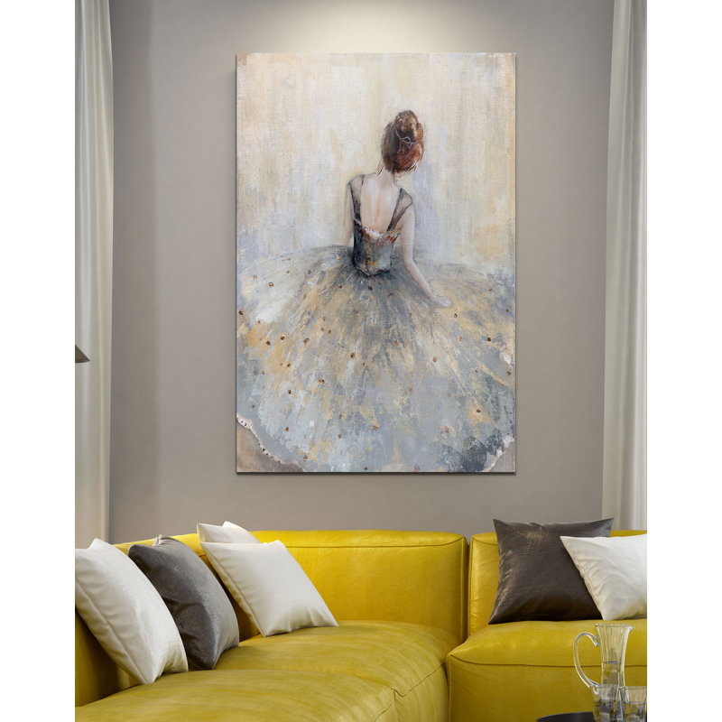 « belle contemplation », impression, H 48 po x l 32 po x P 1,5 po, Toile tendue