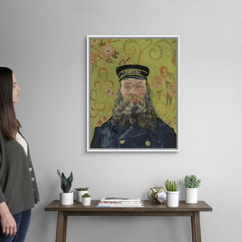 Painting Print, 32" H x 26" W x 1.75" D, White Floater Framed