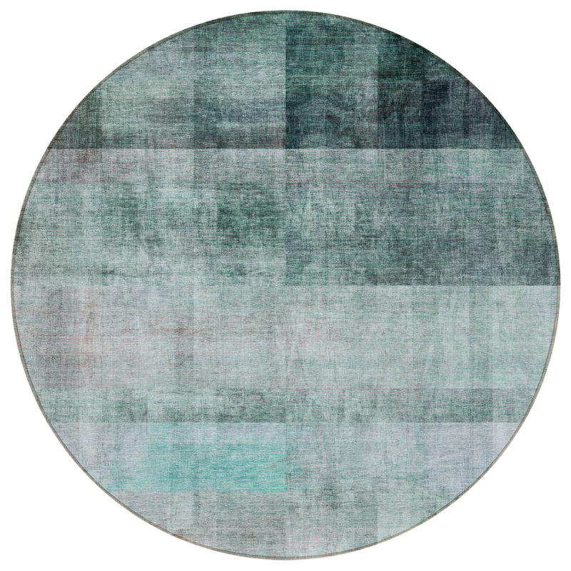 Tapis d'intérieur rond 8 po