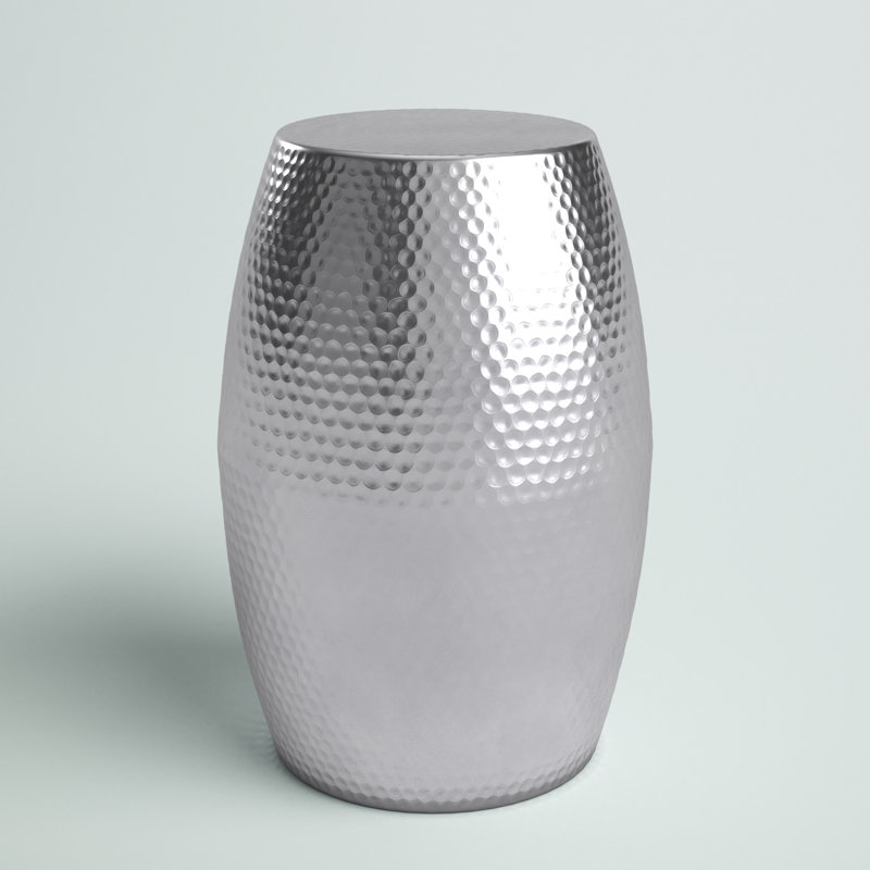 Trosper End Table, Aluminum