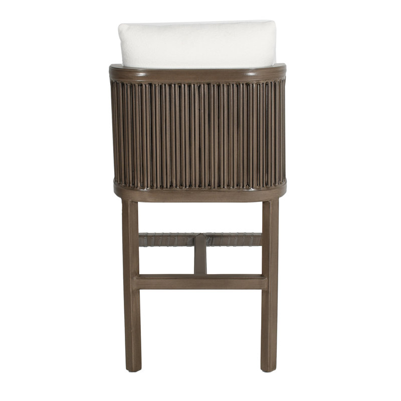 Samara Cushioned Bar Stool, 19"