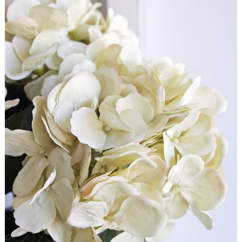 Silk Hydrangea Arrangement, Cream
