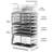Makeup Cosmetic Organizer Storage Drawers Display Boxes Case With 12 Drawers(Clear)