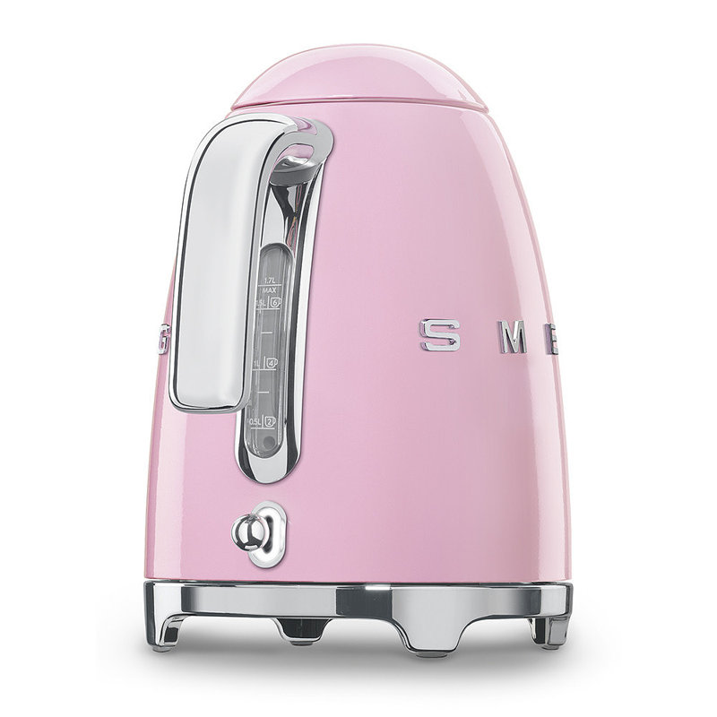 Smeg KLF03 50s Style Retro Kettle, Pink