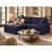 Aniessa 92'' Upholstered Sofa with Reversible Ottoman-1819859109