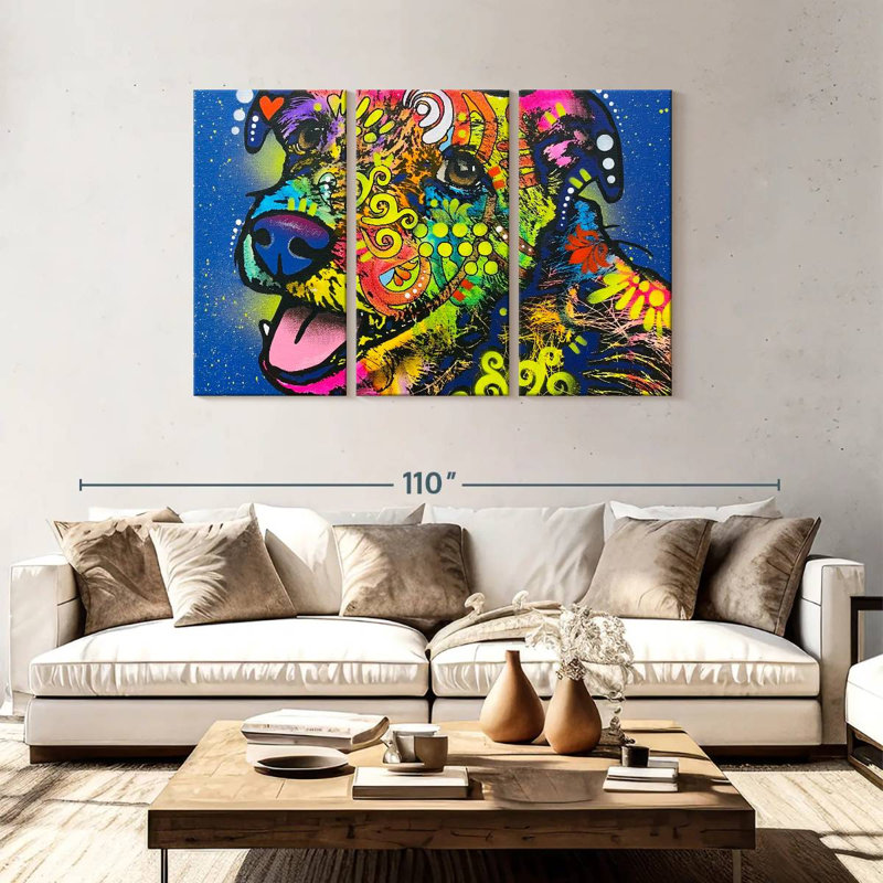 Brampt I Wuv You, 48" H x 74" W
