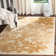 Tapis beige / brun Flower Field