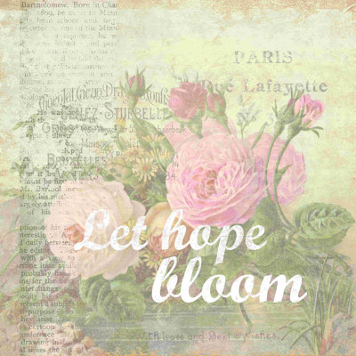 " Blooming Antique 4 "