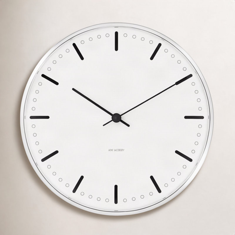 City Hall Wall Clock, Large