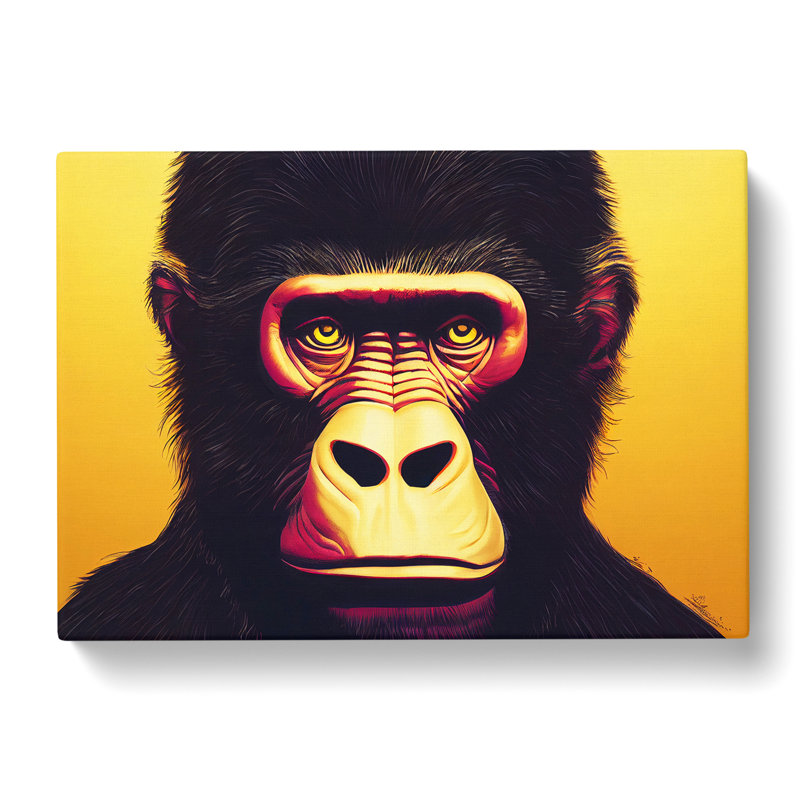 Gorilla Art Vol.3 - Wrapped Canvas, 35cm H x 50cm W x 3cm D