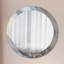 Huldar Glass Flat Wall Mirror