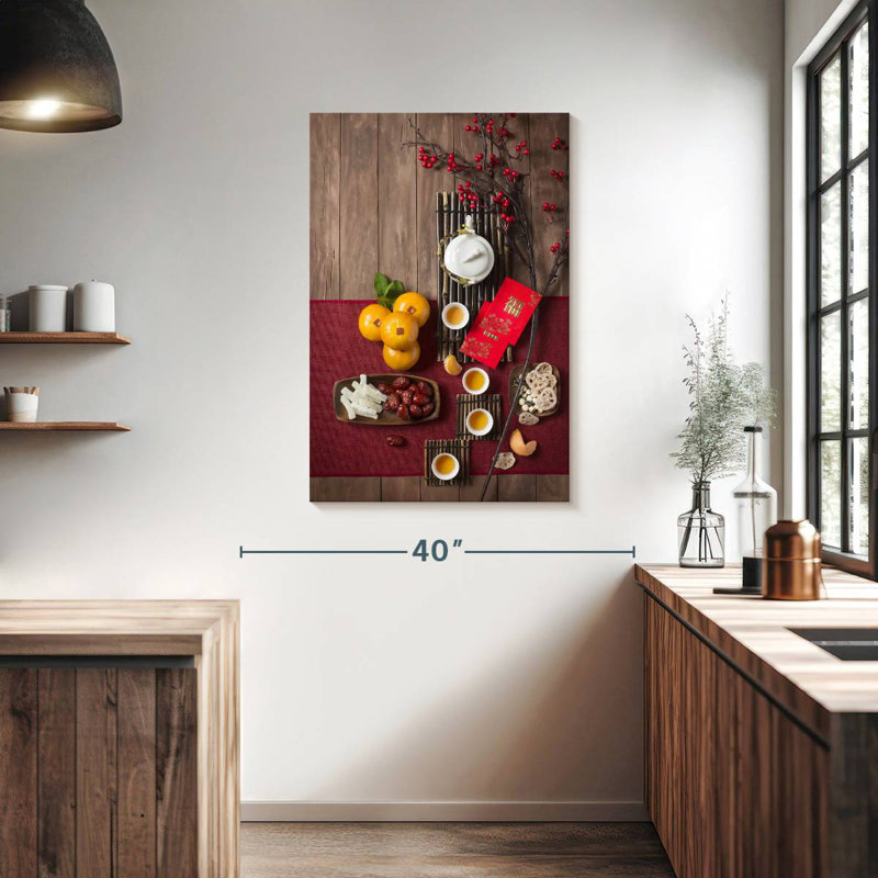 Yarlin Chinese New Year Spread, 39" H x 26" W