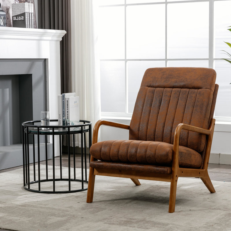 Fauteuil Alleghany, Velours café