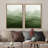 " Emerald Green Mountain Range Abstract " 2 - Pieces-98554175-98554172