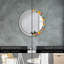 Huldar Glass Flat Wall Mirror