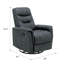 Fauteuil inclinable gris pivotant-821405455