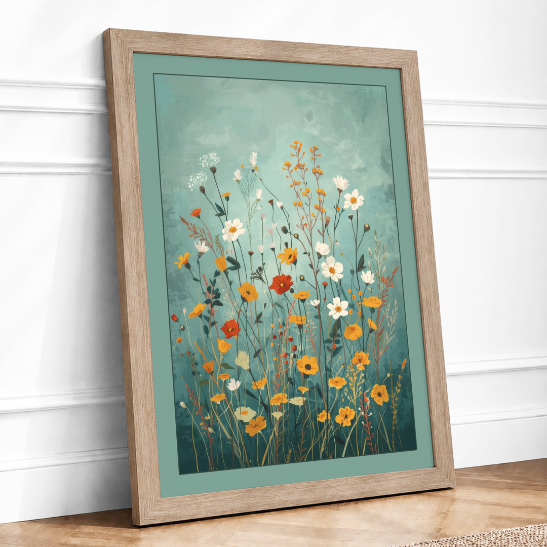 Wildflower Meadow Botanical - Framed Print