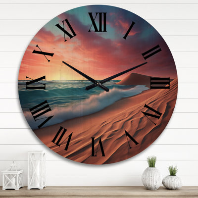 Horloge murale Coastal