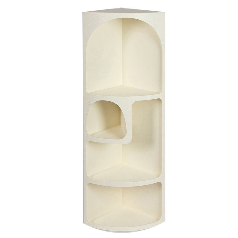 Priceville 120cm H x 30cm W Metal Corner Bookcase