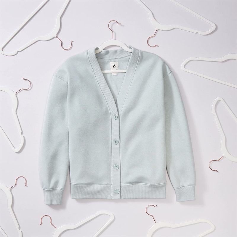 5 cintres pour accessoires antidérapants, Blanc, 100