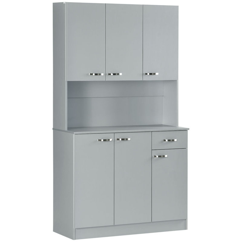 Asid 70.75'' Kitchen Pantry, Gray