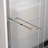 44 - 48"X76" Hardware Sliding Glass Shower Enclosure, Double Bathroom Door With 1/4" (6Mm) Clear Tempered Glass, Fashionable And Safe, Step By Installation