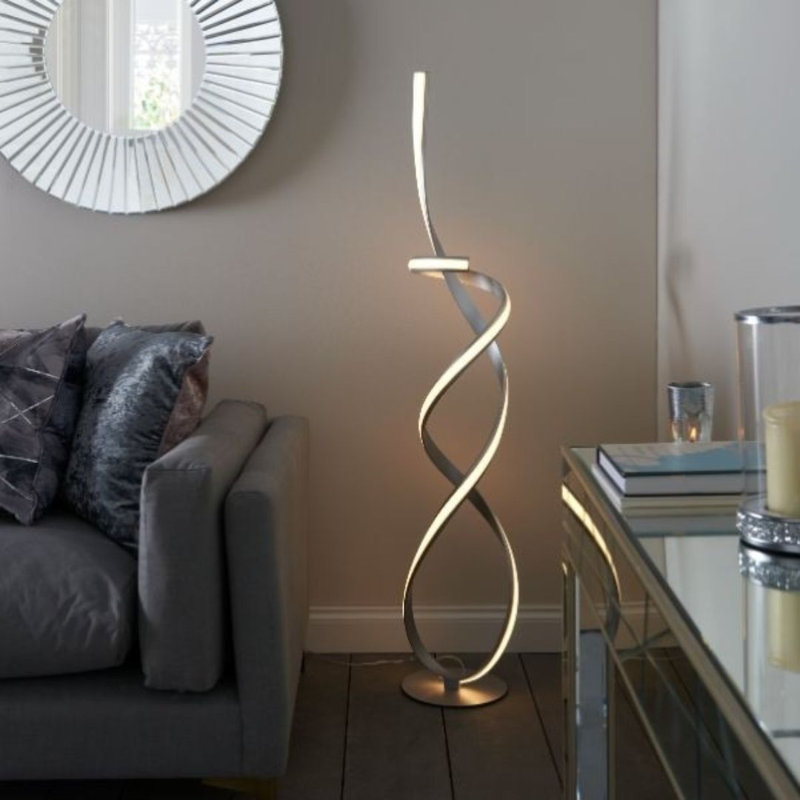 Schley 150cm Satin LED Novelty Floor Lamp