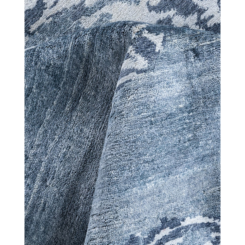 Overdyed One-of-a-Kind 9' 2" X 12' 0" Hand Knotted Area Rug