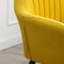 Fauteuil d'appoint contemporain en velours