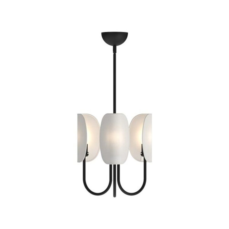 Calline 3 Light Metal Chandelier