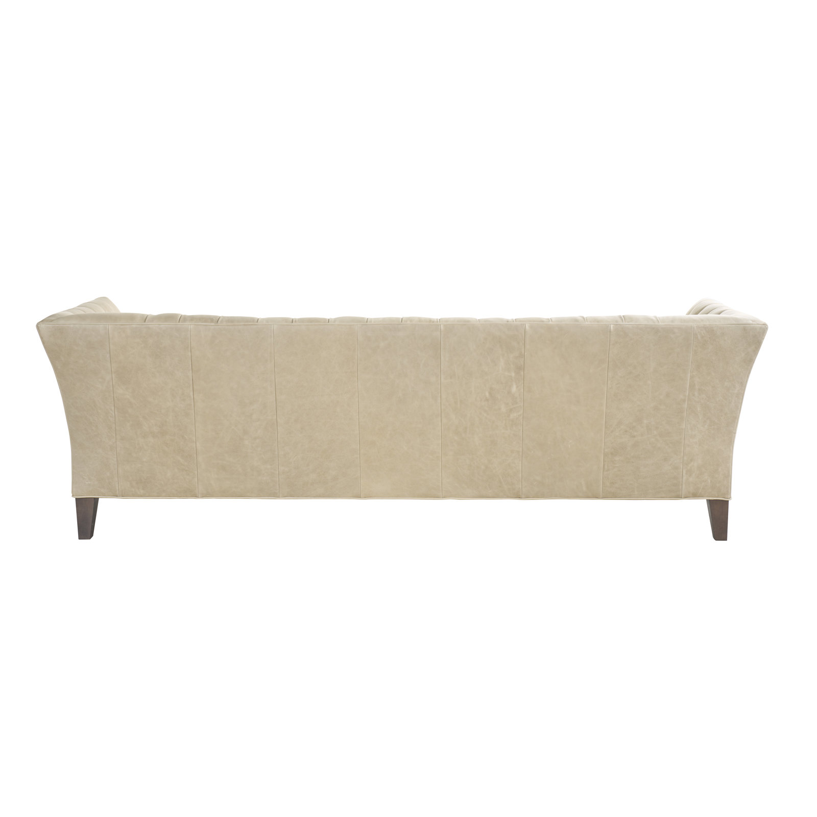 Duncan 98" Top Grain Leather Chesterfield Sofa 