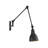 Abagail 1 - Light Dimmable Swing Arm in Matte Black-546979656
