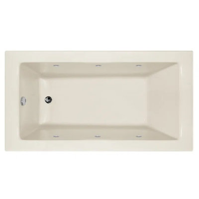 Sydney 60" x 34" Alcove Combo System Acrylic Bathtub