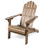 Chaise résistante aux intempéries - fabrication en bois pour le bord de la piscine brun foncé, fabriquée en bois massif